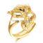 2015 Beautiful Fashion Gold Plated Jewelry Ring Size Adjuster