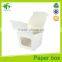 High quality good price kraft paper nut packing box with window