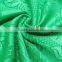 Red or Green leaf Nylon Spandex Jacquard elastic Mesh Fabric