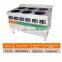 6 burns 2kw 380V ceramic glass big power commercial electric induction cooker stove for hoel restaurant MH12                        
                                                Quality Choice