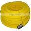 3/4" PVC lined garden water hose with brass coupling