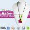 2015 New Products On Market Silicone Fashion Necklace Costume Jewelry