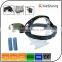 High power aluminum alloy cree xml u2 dimmable led headlamp for fishing camping