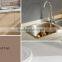 cheaper melamine kitchen cabinet with veneer finish