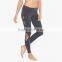 hot sale fashion sexy mesh yoga leggings for women
