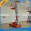 Single Mast Hydraulic Aluminium Alloy Platform Lift