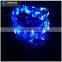 CE & ROHS mini pvc wire led string light with button batteries