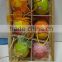 Multi-colour ceramic hanging Easter eggs for 2016 Easter party decoration