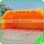 CE Rectangle Orange Inflatable stage tent