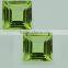 Wholesale Loose Rough Peridot Princess Cut Gemstone, AAA Quality Gemstone