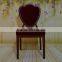 heart shape back fashionable european style party chairs