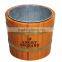 Wooden ice bucket hotel ice bucket standing ice bucket