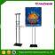 iron easel adjustable 185cm advertising iron display rack