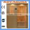 Wholesale cheap luxury dry and wet freestanding far infrared home sauna for sale