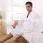 mass production hotel 100% cotton velvet pile fluffy men's bathrobe/bath gown/dress gown