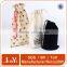 custom brand drawstring bags black pull string pouch for jewelry
