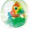 Cute beach ball with inflatable animal inside , new design beach ball