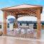 outdoor aluminum frame doubl lamp for iron gazebo