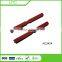 PVC injection on adhesive hook and loop tape for zipper puller
