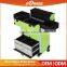Professional Rolling Makeup Case 2 in1 Mutifunctional PVC Trolley Cosmetic Case With 360 Degree Wheel