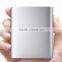 Best price 10400mAh Aluminium alloy portable power bank with CE FCC RoHS for xiaomi