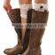 New ladies short leg warmers the foot spot keep warm weaving socks
