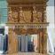 natural stone marble made indoor used fireplace mantel