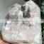 Natural clear large white quartz raw crystal wand / quartz prisms