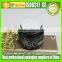 High Quality Custom Glass Cosmetic Jar With Black Cap