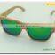 Trade Assurance Wood Frame Bamboo Polarized Lenses Sunglasses Wooden Frame Sunglasses Fashion Italy Design CE Sunglass
