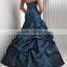 2015 hot sale puffy turquoise masquerade ball prom dresses