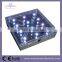 RGB 4 inch square LED crystal bottle light for wine