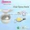 Offer Cheap Transparent Two Parts Soft Epoxy Resin AB Glue for Nail Cutters Decotation