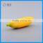 Banana shape cosmetic lotion bottle