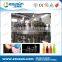 Automatic glass bottle orange juice filling equipment