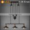 Industrial Retro American Country Wrought Iron Chandelier, Restaurant Bar Chandelier