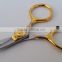 Razor scissors 4" curved blades fly tying curved scissors fly fishing scissors