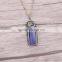 Latest Design Natural Lapis Lazuli Stone Pendant, with Crystal Pave Labradorite Gem stone Druzy Jewelry Pendants