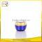 China Supplier New Single Cosmetics Packaging Acrylic Cream Jar Gold Jars Cosmetics
