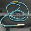 Sync and charging usb cable for power bank and mobile phone micro and 8pin glod connector