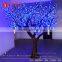 artificial ourdoor decoration purple cherry blossom led Sakura tree light