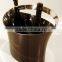 2014 New large plastic acrylic champagne ice bucket with handle