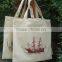 Low price top sell large cotton tote pouchs