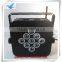 led par light stage 9pcs*9w rgb 3in1 battery led slim par