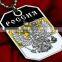 Anodized Colorful Aluminium Dog Tag