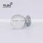 1 1/6 Inch Chrome Plated Zinc Base Clear Crystal Handle