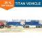 TITAN side tandem tipper interlink dump truck trailer, tipping tilt trailer