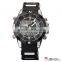 Shark Quatrz LCD Analog Day Date Alarm Mens Waterproof Digital Sport Watch