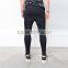 Triangle Seaming Slim Zipper Jersey Sweatpants (LOTG221)