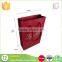 Custom cheap black and white paper bag with handles